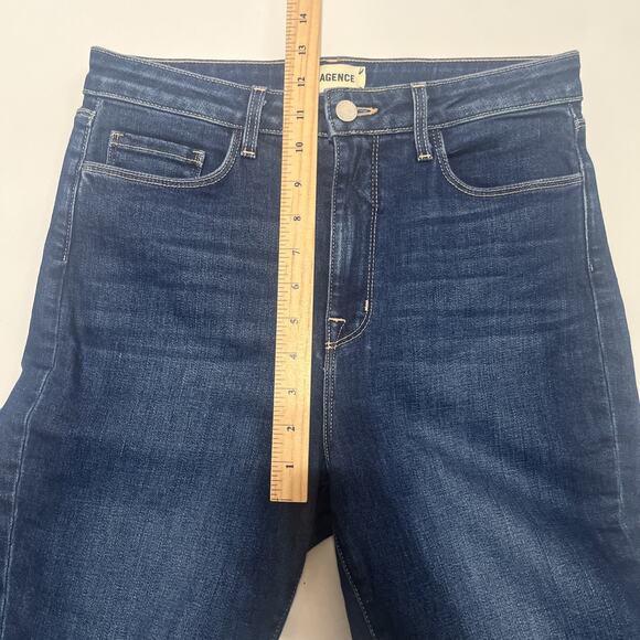 Sz 29 Monique Ultra High Rise Skinny in Byers L'AGENCE - Picture 4 of 9